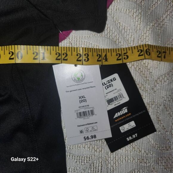 A28 Athletic Works & Avia activewear tops, NWT's - Picture 2 of 6